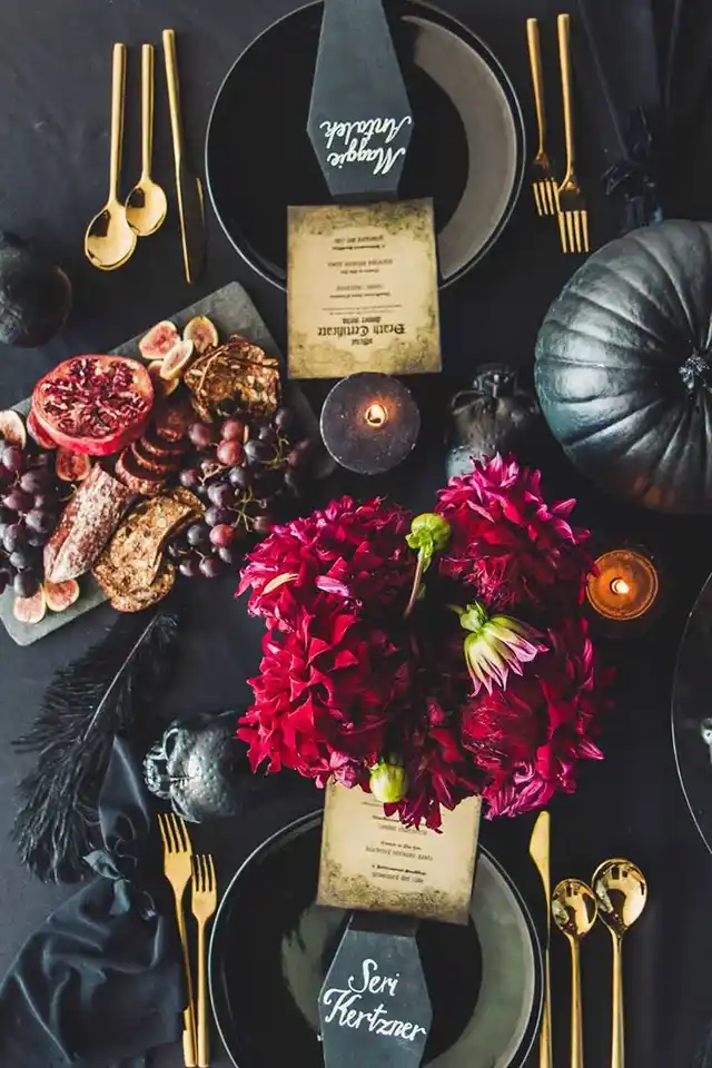 Stylish and Trendy Halloween 2025 Table Setting Ideas – Modista Women's Magazine Розвиток - Стильні та модні ідеї сервірування святкового столу на Хелловін 2023