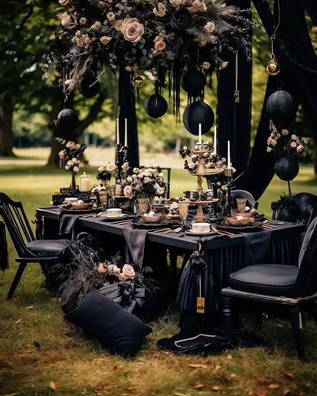 Stylish and Trendy Halloween 2025 Table Setting Ideas – Modista Women's Magazine Розвиток - Стильні та модні ідеї сервірування святкового столу на Хелловін 2023