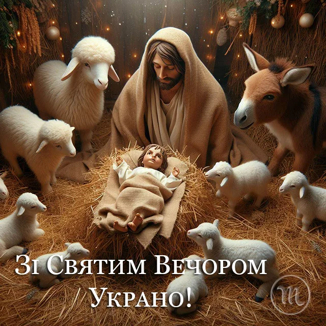 Привітання зі Святим вечором 2023 – щирі побажання смачної куті у прозі та листівках — українською Новий рік 2024 - Привітання зі Святим вечором 2023 – щирі побажання смачної куті у прозі та листівках — українською