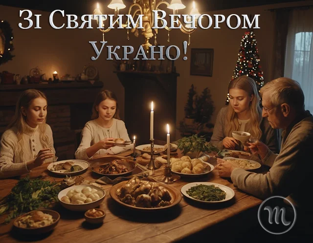Привітання зі Святим вечором 2023 – щирі побажання смачної куті у прозі та листівках — українською Новий рік 2024 - Привітання зі Святим вечором 2023 – щирі побажання смачної куті у прозі та листівках — українською