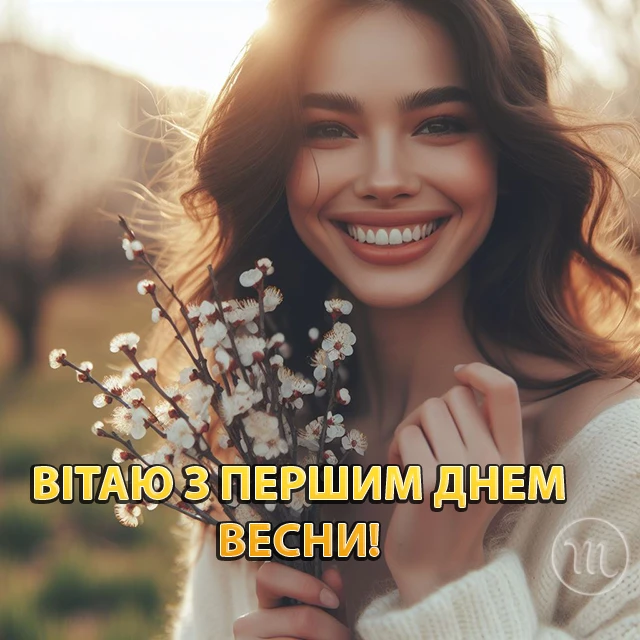 З першим днем весни 1 березня: картинки, привітання в прозі та віршах українською мовою Позитив - З першим днем весни 1 березня: картинки, привітання в прозі та віршах українською мовою