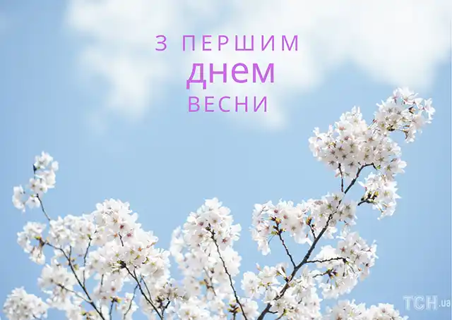 З першим днем весни 1 березня: картинки, привітання в прозі та віршах українською мовою Позитив - З першим днем весни 1 березня: картинки, привітання в прозі та віршах українською мовою