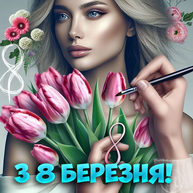 Привітання з 8 березня: чудові та ніжні картинки, весняні листівки до святкування міжнародного жіночого дня 8 березня - Привітання з 8 березня: чудові та ніжні картинки, весняні листівки до святкування міжнародного жіночого дня