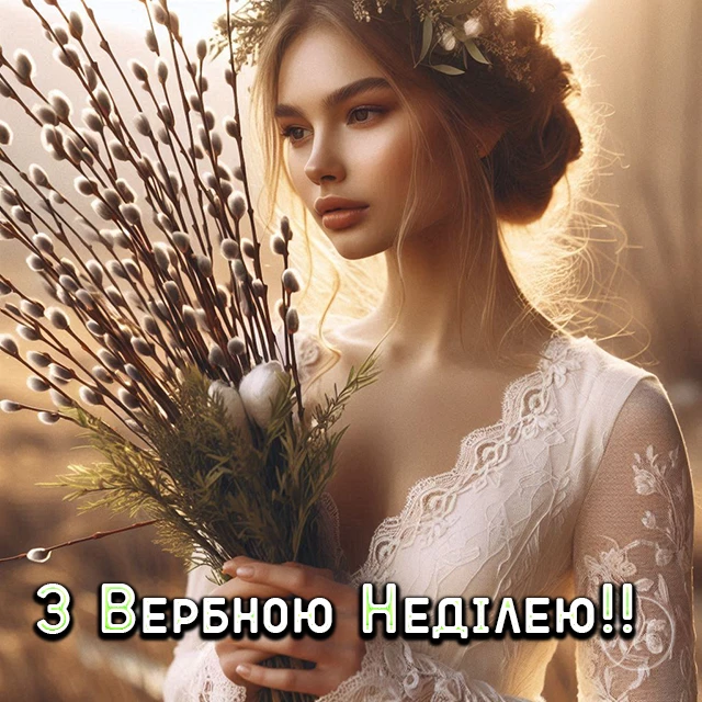 Щирі вітання, листівки та картинки з Вербною неділею 2024! Нехай у цей день ваші серця наповняться миром, радістю та вірою – Modista - Жіночий журнал Без категорії - Щирі вітання, листівки та картинки з Вербною неділею 2024! Нехай у цей день ваші серця наповняться миром, радістю та вірою