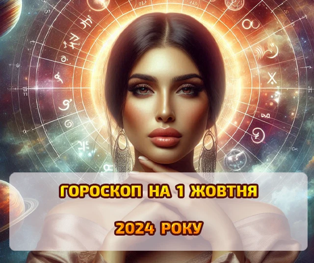 Щоденний гороскоп на 1 жовтня 2024: цього дня варто угомонити свою гординю, самолюбство, егоцентризм Щоденний гороскоп на 1 жовтня 2024: цього дня варто угомонити свою гординю, самолюбство, егоцентризм