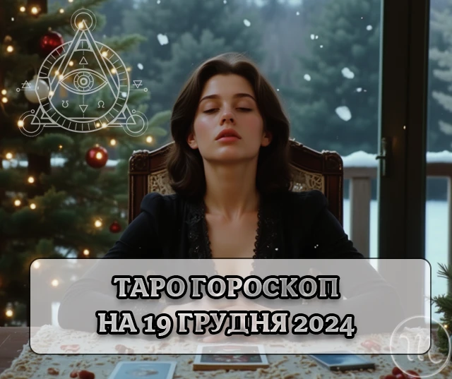 Гороскоп по картах Таро на 19 грудня 2024 року: цього дня не варто братись за грандіозні проєкти Гороскоп по картах Таро на 19 грудня 2024 року: цього дня не варто братись за грандіозні проєкти