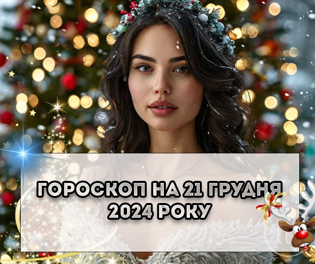 Щоденний гороскоп на 21 грудня 2024: сьогодні день коли ризик буде виправданий Щоденний гороскоп на 21 грудня 2024: сьогодні день коли ризик буде виправданий