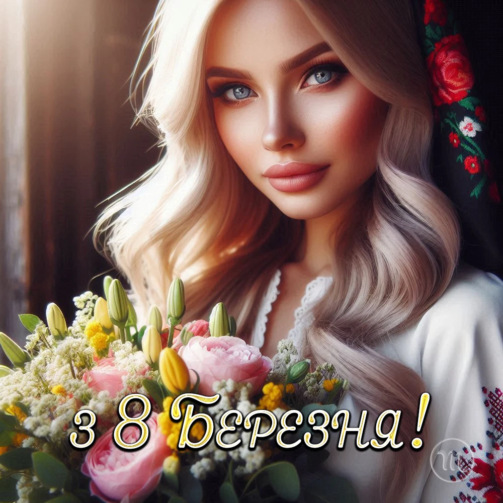 Без категорії - Найкращі привітання з 8 березням: патріотичні для жінок ЗСУ, відеопривітання, листівки так картинки українською