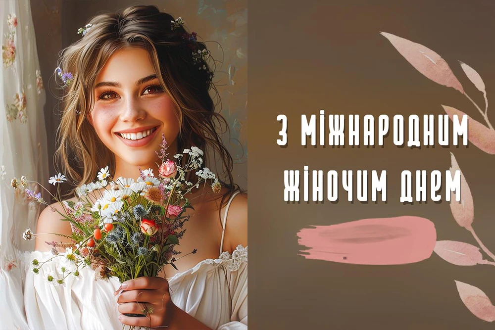 Без категорії - Найкращі привітання з 8 березням: патріотичні для жінок ЗСУ, відеопривітання, листівки так картинки українською