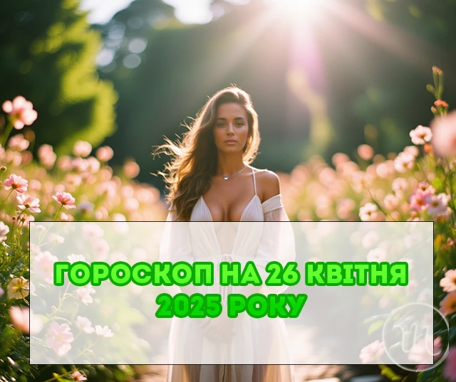 Детальний гороскоп на сьогодні 26 квітня 2025: зберігайте сьогодні максимальну неупередженість, та уникайте конфліктів Без категорії - Детальний гороскоп на сьогодні 26 квітня 2025: зберігайте сьогодні максимальну неупередженість, та уникайте конфліктів