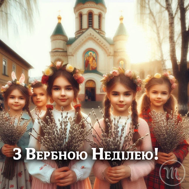 Свята - З Вербною неділею 2025: найщиріші привітання зі святом у прозі, картинках та листівках