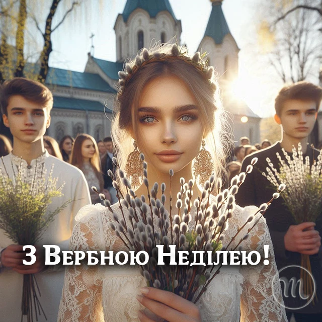 Свята - З Вербною неділею 2025: найщиріші привітання зі святом у прозі, картинках та листівках