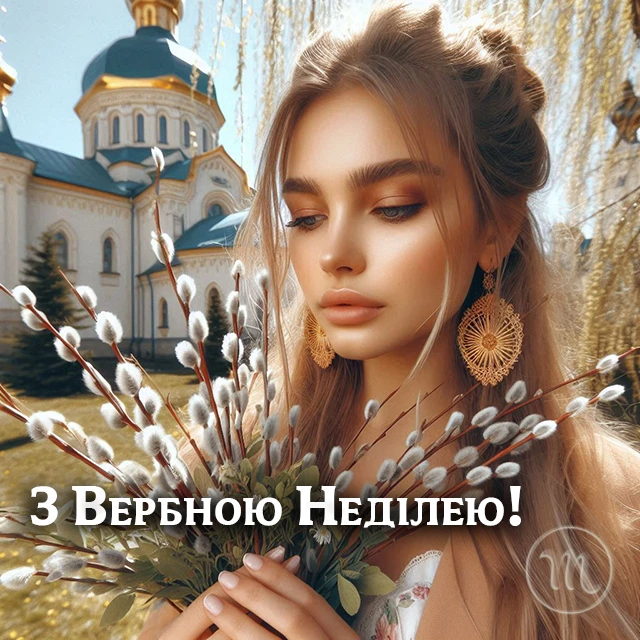 Свята - З Вербною неділею 2025: найщиріші привітання зі святом у прозі, картинках та листівках