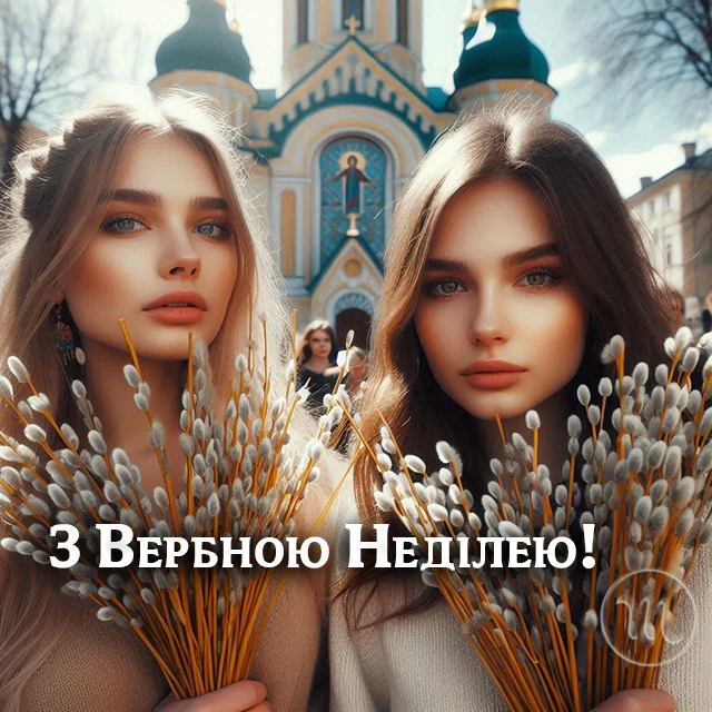 Свята - З Вербною неділею 2025: найщиріші привітання зі святом у прозі, картинках та листівках