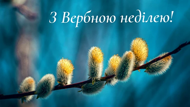 Без категорії - З Вербною неділею 2025: найщиріші привітання зі святом у прозі, картинках та листівках