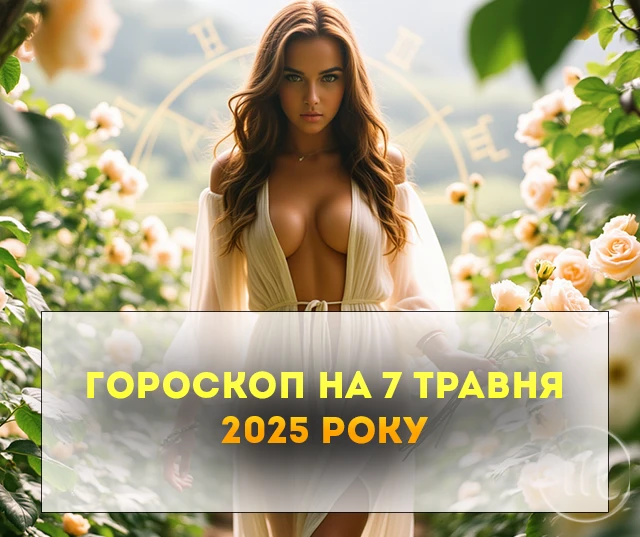 Детальний гороскоп на сьогодні 7 травня 2025: сьогодні зберігайте спокій і розсудливість в спілкуванні з близькими людьми Детальний гороскоп на сьогодні 7 травня 2025: сьогодні зберігайте спокій і розсудливість в спілкуванні з близькими людьми