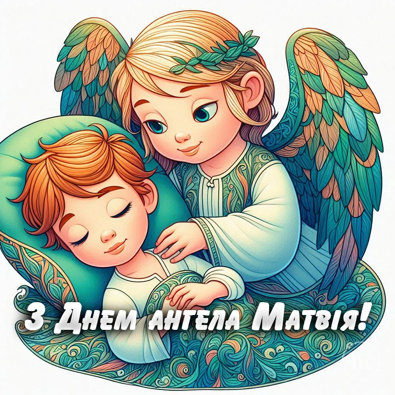 Без категорії - З Днем ангела Матвія 2025: картинки, привітання у віршах та прозі, відео