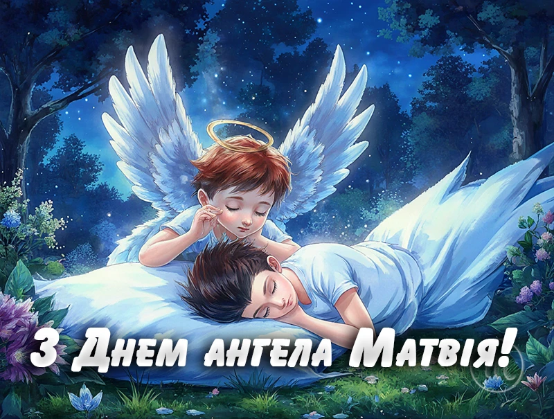 Без категорії - З Днем ангела Матвія 2025: картинки, привітання у віршах та прозі, відео
