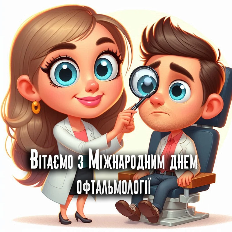 Без категорії - Зі святом, майстри погляду! Не просто окулісти, а справжні чарівники, що повертають світу кольори