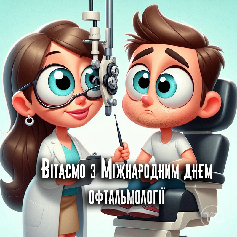 Без категорії - Зі святом, майстри погляду! Не просто окулісти, а справжні чарівники, що повертають світу кольори