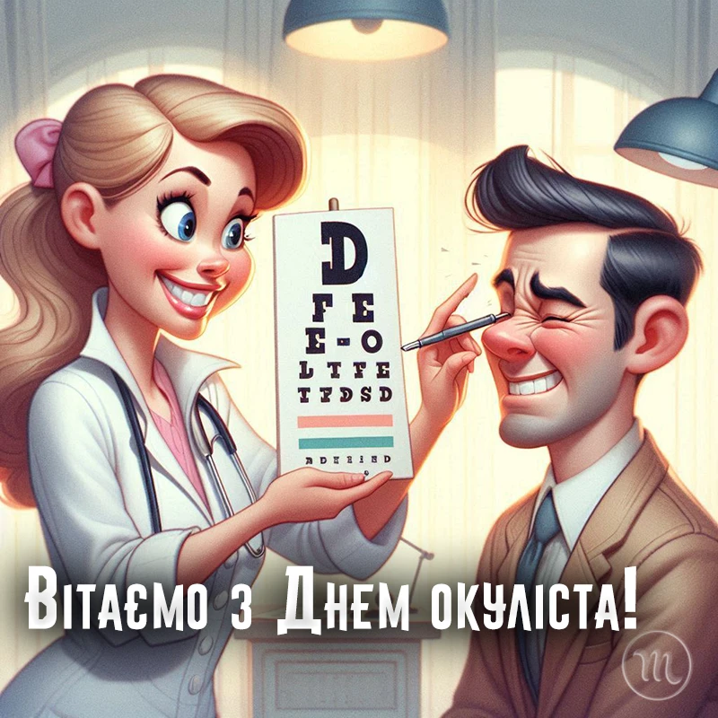Без категорії - Зі святом, майстри погляду! Не просто окулісти, а справжні чарівники, що повертають світу кольори