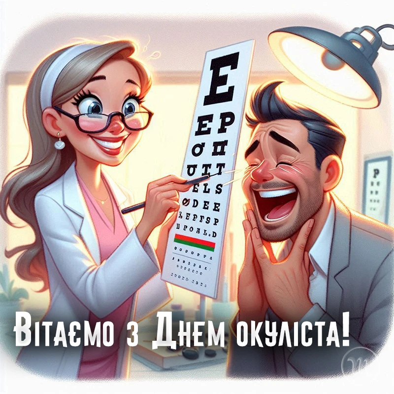 Без категорії - Зі святом, майстри погляду! Не просто окулісти, а справжні чарівники, що повертають світу кольори