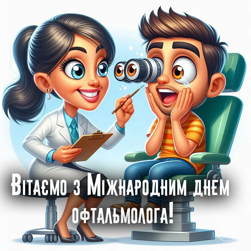 Без категорії - Зі святом, майстри погляду! Не просто окулісти, а справжні чарівники, що повертають світу кольори