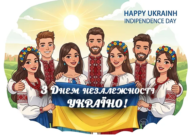 Без категорії - Привітання, що зігрівають серце: найкращі вірші та листівки до Дня Незалежності України