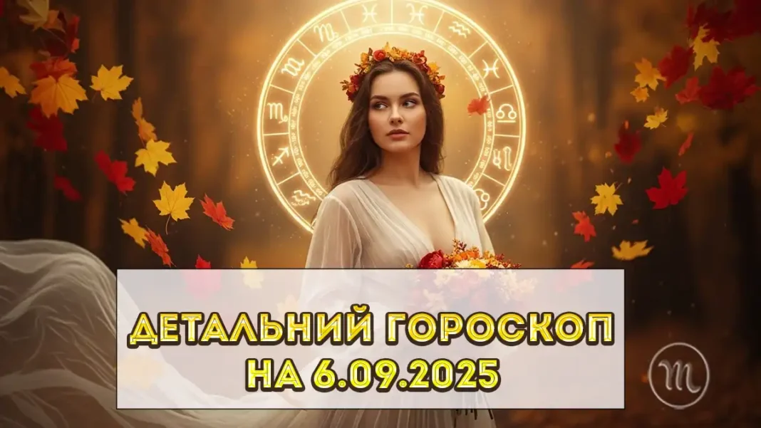Детальний гороскоп на сьогодні 6 вересня 2025: поспіх і суєта сьогодні вкрай небажані Без категорії - Детальний гороскоп на сьогодні 6 вересня 2025: поспіх і суєта сьогодні вкрай небажані