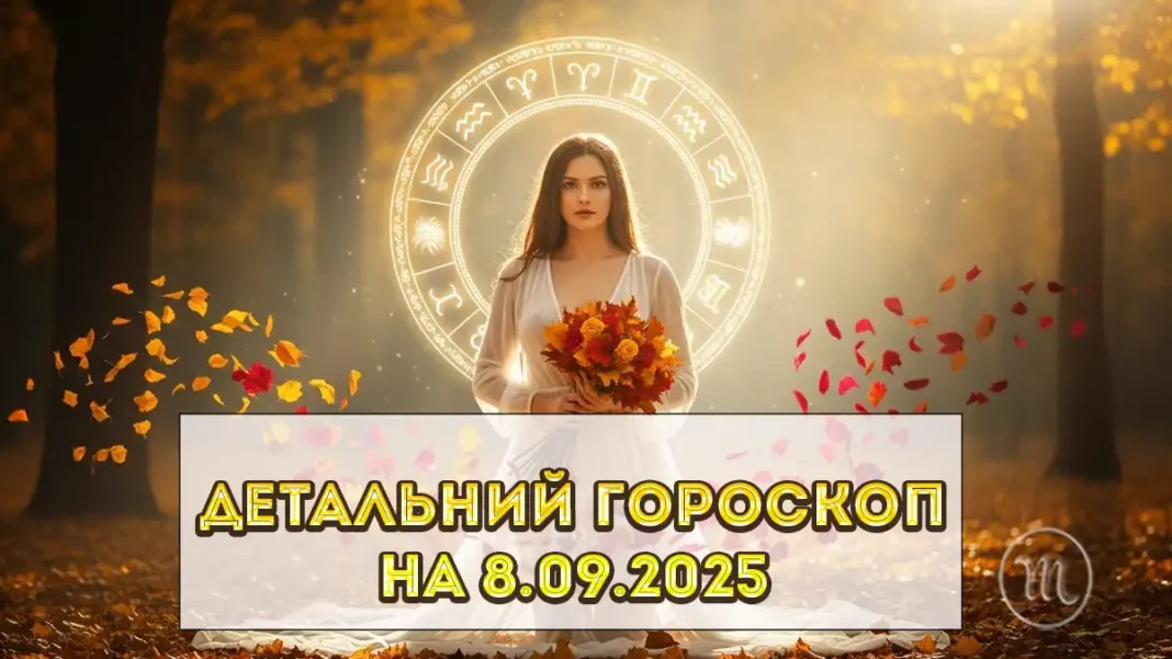 Детальний гороскоп на сьогодні 8 вересня 2025: ваше хобі може почати приносити хороший дохід Без категорії - Детальний гороскоп на сьогодні 8 вересня 2025: ваше хобі може почати приносити хороший дохід