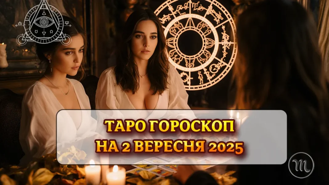 Гороскоп по картах Таро на сьогодні 2 вересня 2025 року: другу половину дня постарайтеся провести в компанії вашої половинки Без категорії - Гороскоп по картах Таро на сьогодні 2 вересня 2025 року: другу половину дня постарайтеся провести в компанії вашої половинки