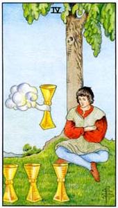 Four of Cups