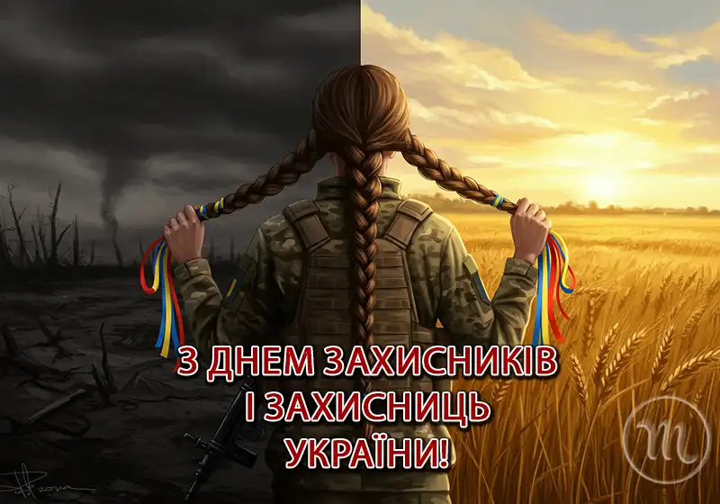 Свята. Як оригінально привітати з Днем захисників і захисниць України - картинки та листівки українською &ndash; Modista - Жіночий журнал