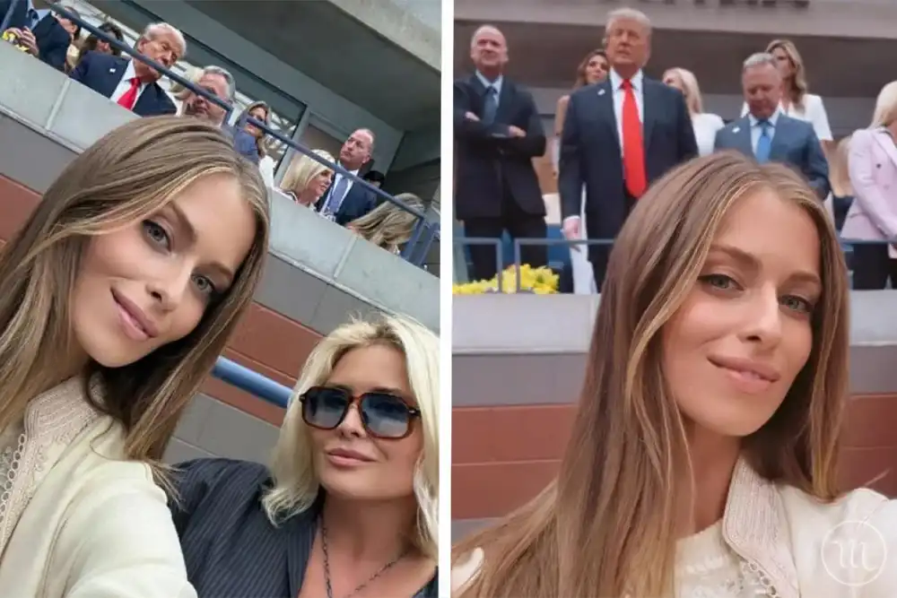 Без категорії - Поруч із Трампом: як онука Софії Ротару опинилася в центрі уваги на US Open (ФОТО)