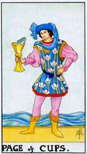 Page of Cups