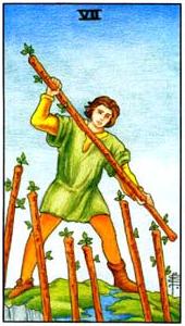 Seven of Wands