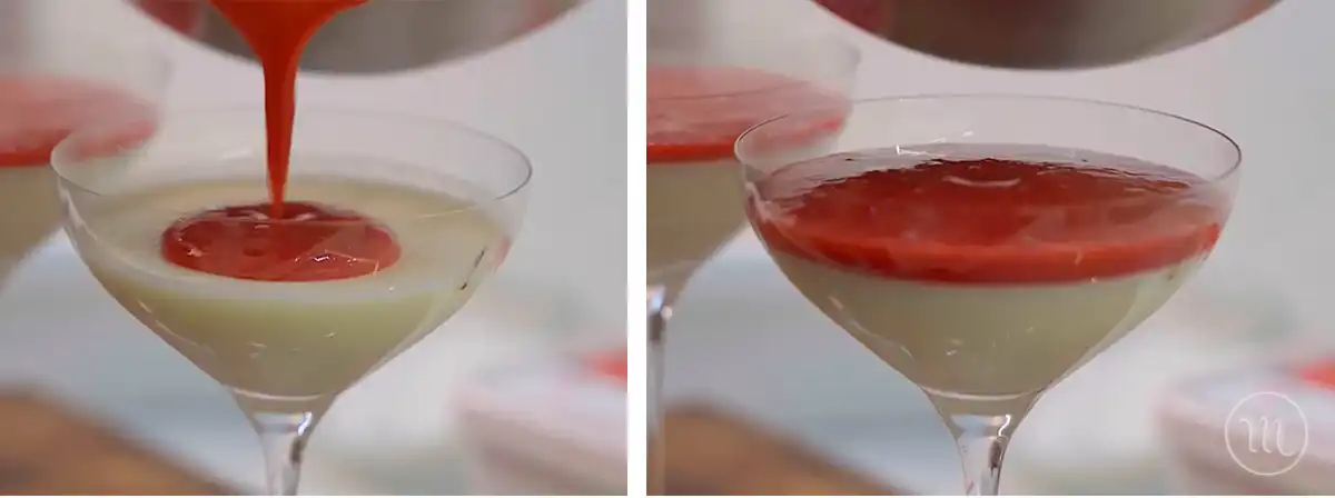 Desserts. Blancmange "White Tenderness": my signature recipe for exquisite milk jelly with a berry cloud &ndash; Modista Women's Magazine