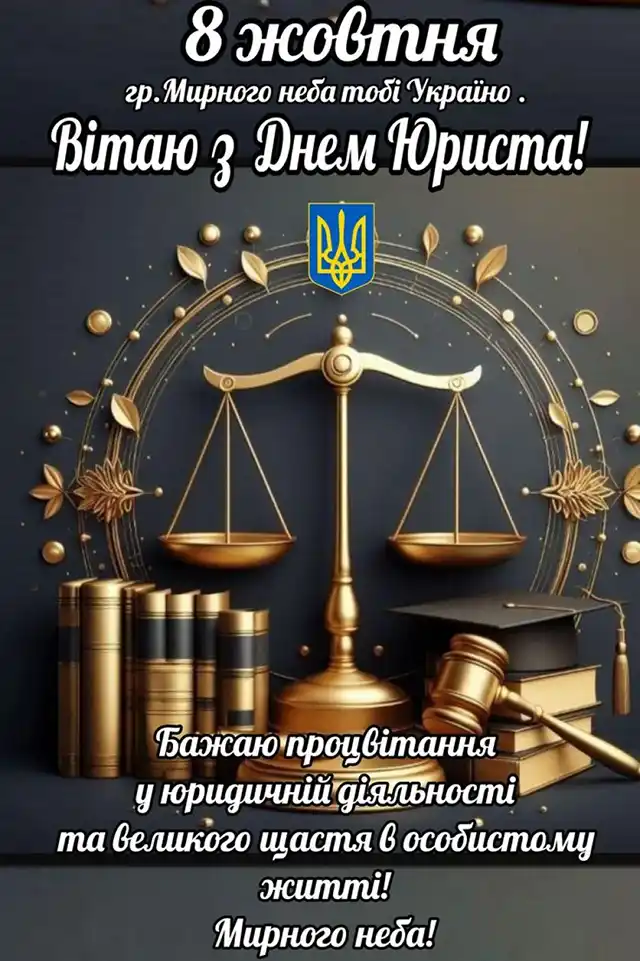 Свята. Як привітати з Днем юриста: тексти привітань у прозі та добірка листівок українською мовою &ndash; Modista - Жіночий журнал
