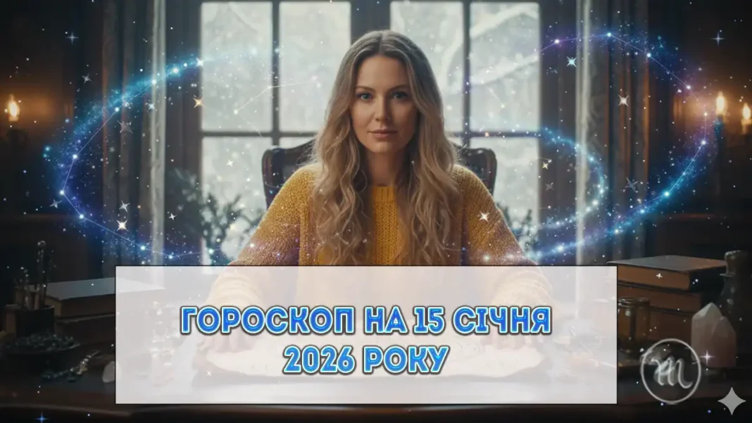 Гороскоп на 15 січня 2026 року: Дисципліна — це ключ до свободи Modista - Жіночий журнал Modista - Жіночий журнал - Гороскоп на 15 січня 2026 року: Дисципліна — це ключ до свободи