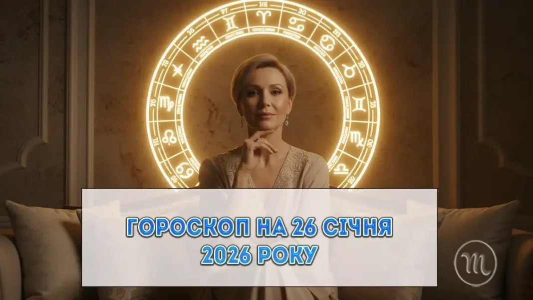 Гороскоп на 26 січня 2026 року: Бути героєм легко, коли випробування не торкаються тебе особисто Modista - Жіночий журнал Modista - Жіночий журнал - Гороскоп на 26 січня 2026 року: Бути героєм легко, коли випробування не торкаються тебе особисто