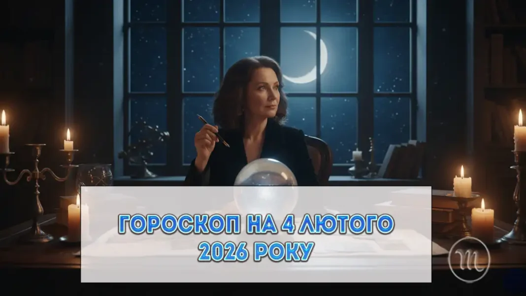 Гороскоп на 4 лютого 2026 року: сила вчасно сказаного слова, може змінити історію Modista - Жіночий журнал Modista - Жіночий журнал - Гороскоп на 4 лютого 2026 року: сила вчасно сказаного слова, може змінити історію
