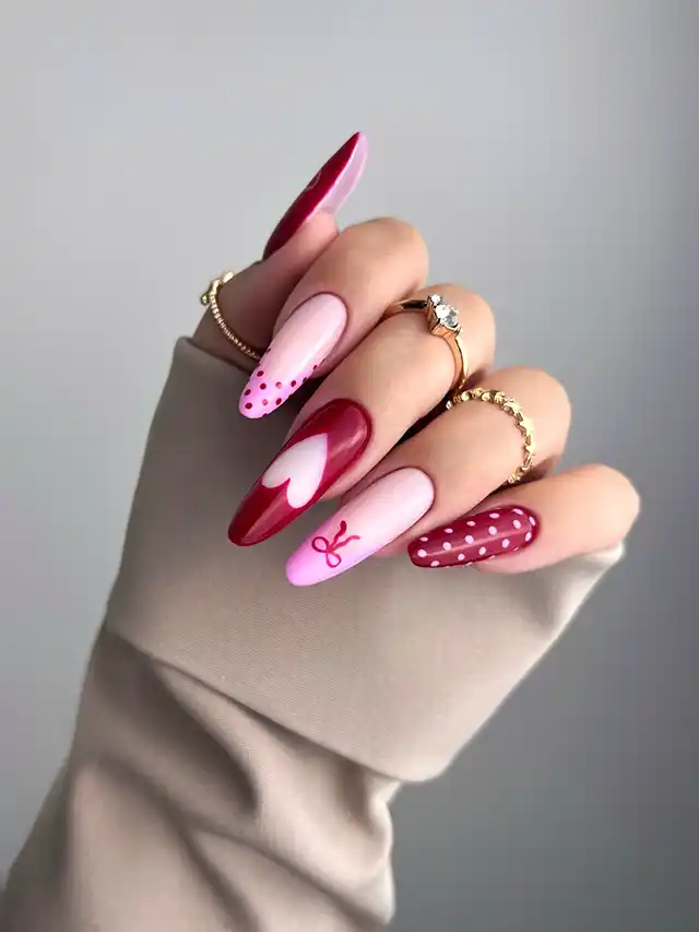 Модні ідеї манікюру на День святого Валентина: яскраві нігті для святкового настрою (ФОТО) Modista - Жіночий журнал Modista - Жіночий журнал - Модні ідеї манікюру на День святого Валентина: яскраві нігті для святкового настрою (ФОТО)