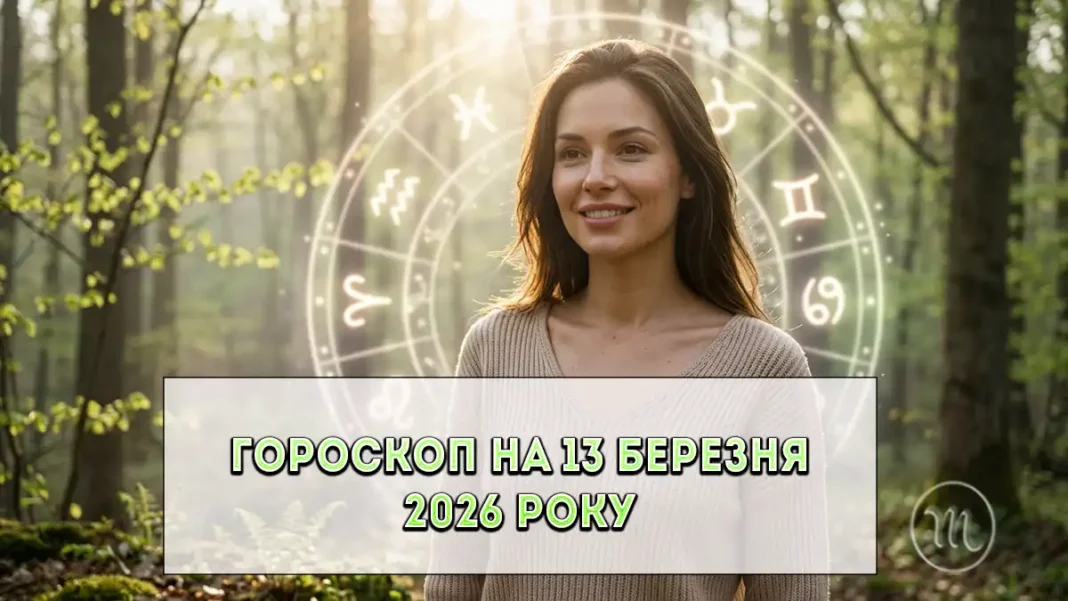 Детальний гороскоп на сьогодні 13 березня 2026 року: сила — в вас, навіть коли її не видно Modista - Жіночий журнал Гороскоп на сьогодні 13 березня 2026 для всіх знаків Зодіаку на MODISTA.