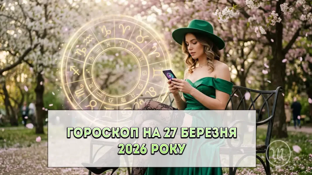 Детальний гороскоп на сьогодні 27 березня 2026 року: час почути свою душу Modista - Жіночий журнал Гороскоп на сьогодні 27 березня 2026 для всіх знаків Зодіаку на MODISTA.