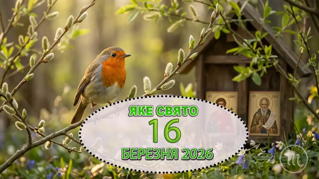 Яке сьогодні, 16 березня, свято в Україні: що святкують, іменини, народні прикмети Modista - Жіночий журнал Пташка вільшанка на гілці верби в сонячний весняний день 16 березня.