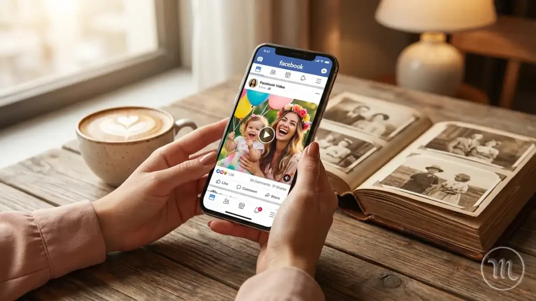 Як Зберегти Пам'ятні Відео З Facebook, Доки Вони Не Зникли Назавжди: Гід По Безкоштовному Завантаженню MODISTA Процес завантаження відео з Facebook на мобільний пристрій.