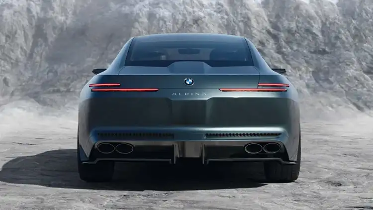 MODISTA - Забудьте про електромобілі: Vision BMW Alpina повертає до життя легендарний V8 та розкіш минулого