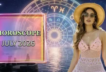 UA: Магічне зодіакальне коло над нічним океаном у липні 2026 року | PL: Magiczny krąg zodiaku nad nocnym oceanem w lipcu 2026 r | EN: The magical zodiac circle over the night ocean in July 2026