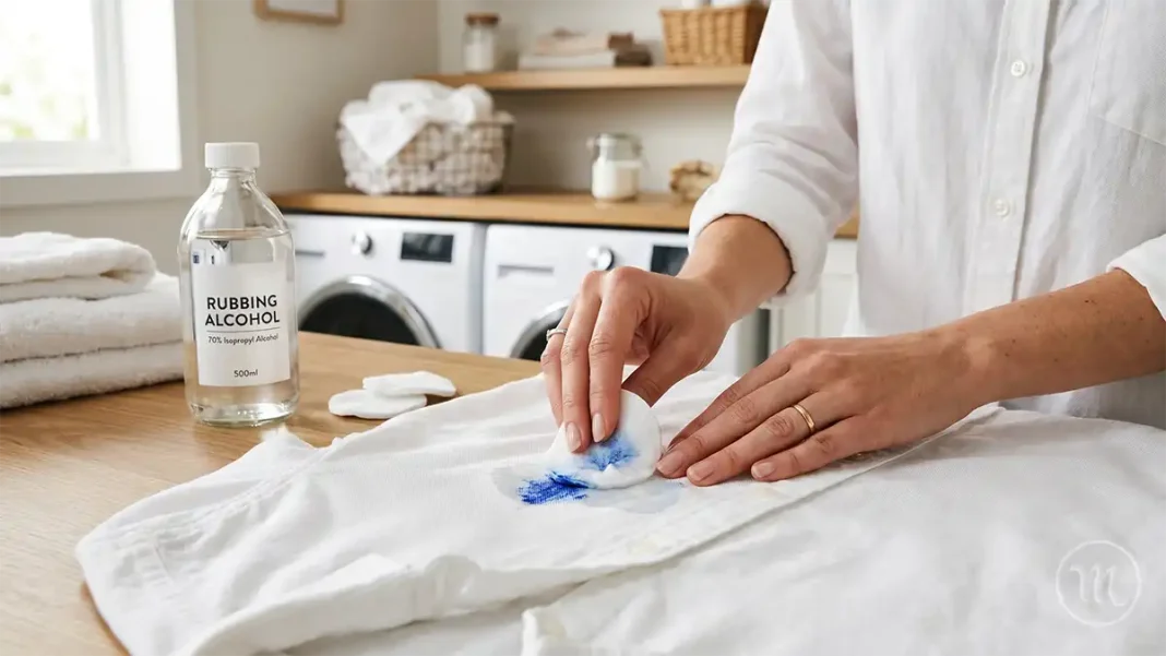 UA: Як Вивести Чорнильну Пляму З Одягу | PL: Jak usunąć plamę z atramentu z ubrań | EN: How to remove an ink stain from clothes UA: Обробка чорнильної плями на білій сорочці ватним диском. | PL: Usuwanie plam z atramentu na białej koszuli za pomocą wacika. | EN: Treatment of an ink stain on a white shirt with a cotton pad.