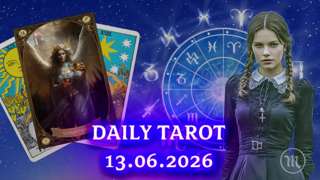 UA: Гороскоп по Картах Таро на 13 Червня 2026 Року | PL: Horoskop na kartach Tarota na 13 czerwca 2026 r | EN: Horoscope on Tarot Cards for June 13, 2026 UA: Карта дня Таро на 13 червня 2026 для всіх знаків Зодіаку: точной прогноз. | PL: Karta Tarota dnia na 13 czerwca 2026 r. dla wszystkich znaków zodiaku: dokładna prognoza. | EN: Tarot card of the day for June 13, 2026 for all zodiac signs: accurate forecast.